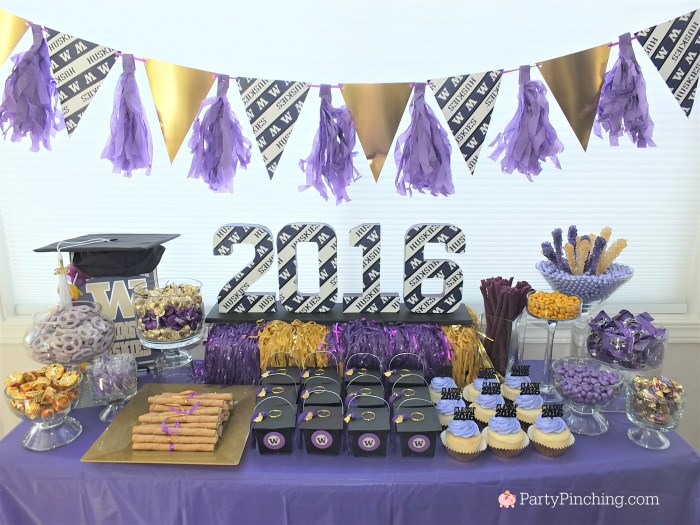 Grad table decor ideas