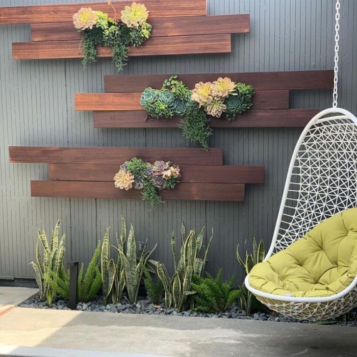 Wall decor ideas outdoor