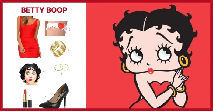 Diy betty boop costume