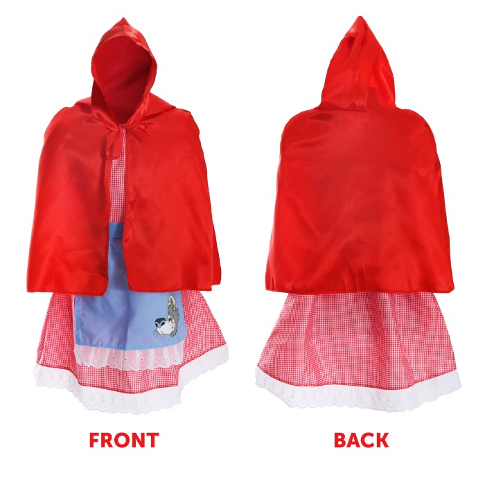 Diy little red riding hood costume