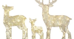 Christmas decorating with deer theme pinterest