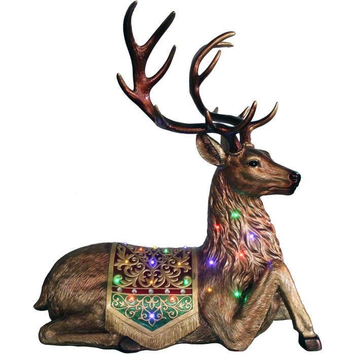 Christmas decorating with deer theme pinterest