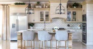 Decorating ideas for above kitchen cabinets