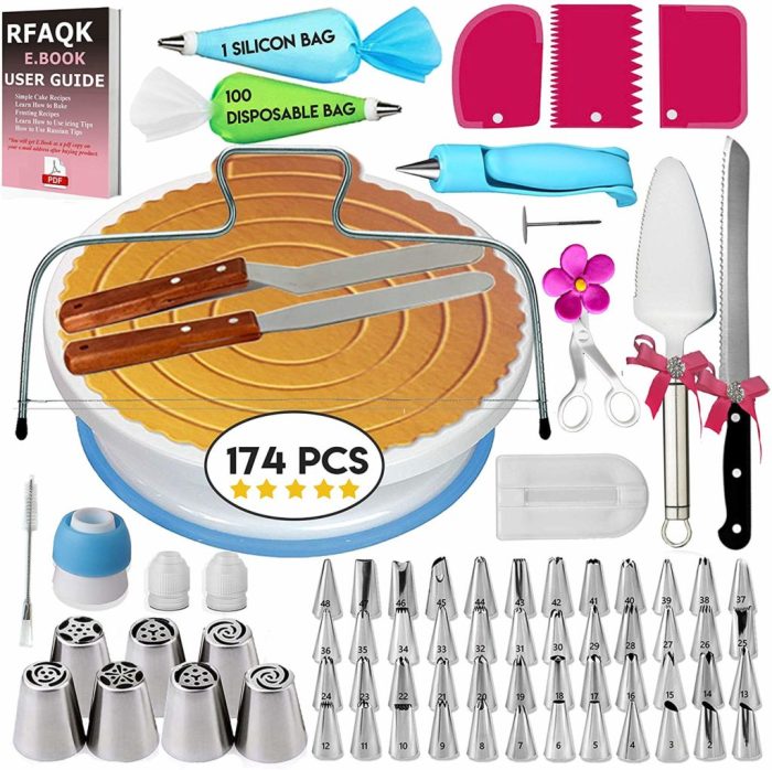 Cake decorating tool set boss decorate