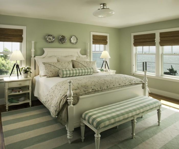 Bedroom green sage style beach design country ideas bedrooms interior designs light coastal decor furniture decorate look room color white