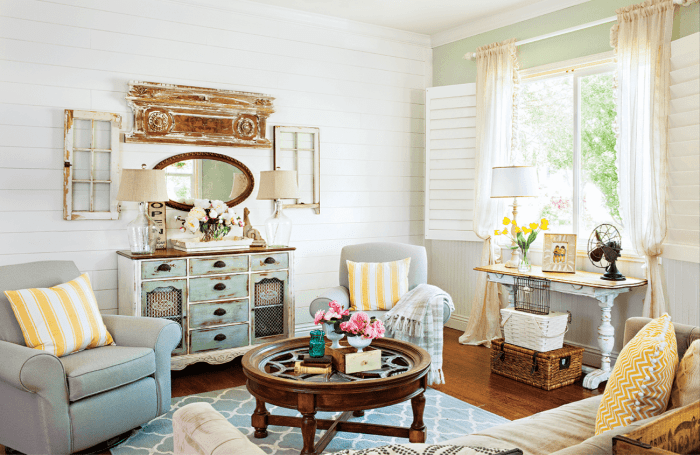 Cottage vintage ideas colorful style decorating design indoors renovating entertaining out share