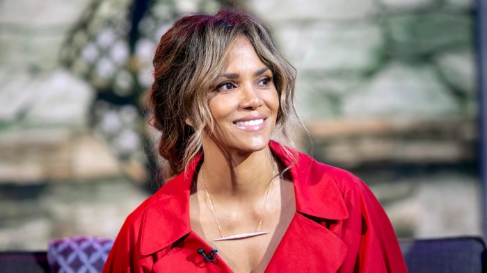 Halle berry decorating everything