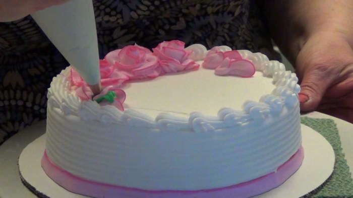 Cake decorating videos