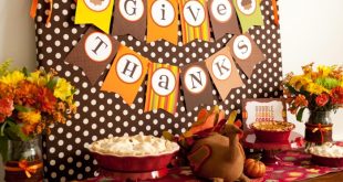 Thanksgiving table decorating ideas